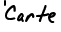 'Carte 