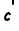 c' 
